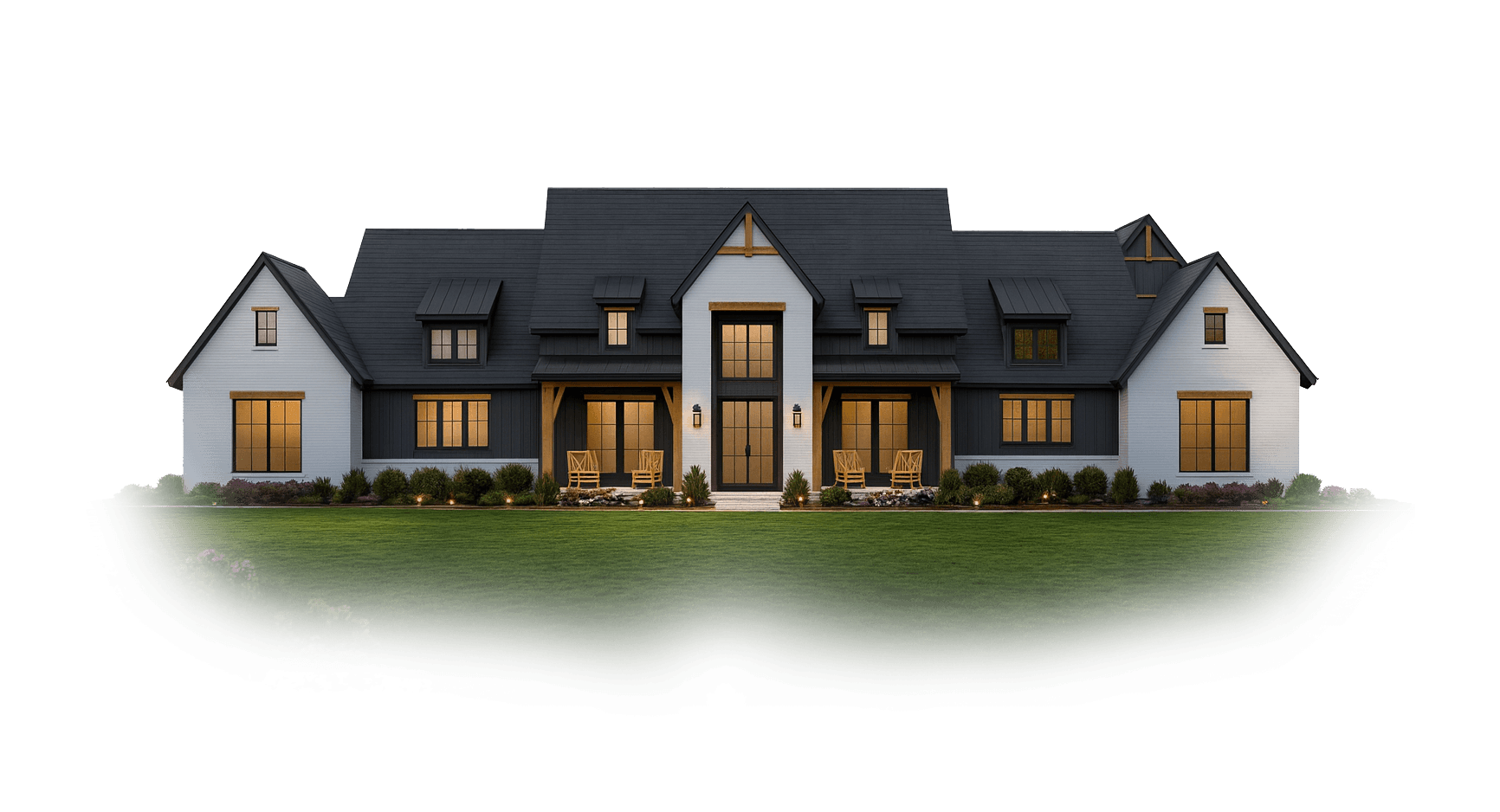Listi mobile app mockups showing property listings and search features